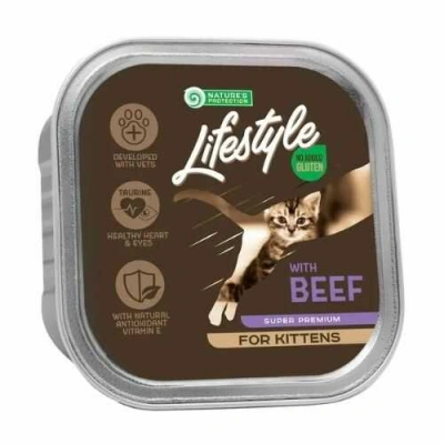Natures Protection (Натур Протекшн) Lifestyle Kitten Beef Вологий корм з яловичиною для кошенят