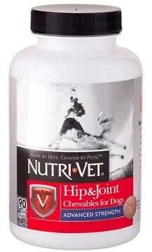 Nutri-Vet (Нутрі Вет) Hip&Joint Advanced Хондропротектори для відновлення після травм та підтримки здоров'я суглобів та зв'язок собак (3 рівень)