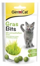 GimCat (ДжимКет) GrasBits Вітамінізовані ласощі для котів та кішок з травою img