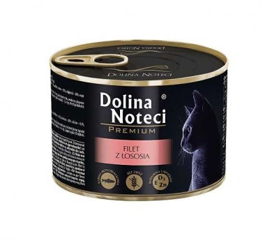 Dolina Noteci (Доліна Нотечі) Premium Cat Salmon Fillets Консервований корм з філе лосося для котів та кішок