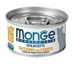 Monge (Монж) Cat Monoprotein Solo Монопротеїнові консерви для котів c індичкою і морквою img