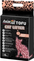 AnimAll Tofu (ЕнімАлл Тофу) Cat litter Наповнювач соєвий для котячого туалету з ароматом персика img