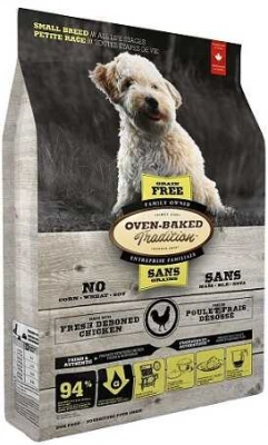 Oven-Baked (Овен-Бекед) Tradition Grain-Free Small Breed Chicken Беззерновий корм для собак і цуценят дрібних порід з куркою