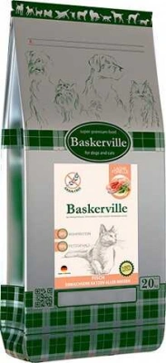 Baskerville (Баскервіль) Grain Free Cat Adult Fish Беззерновий корм для дорослих котів і кішок з лососем, фореллю і домашньою птицею