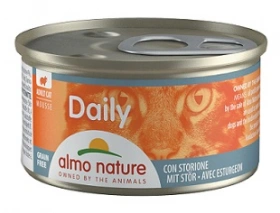 Almo Nature (Альмо Натюр) Daily Menu Cat Вологий корм для котів Мус з осетром