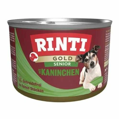 Rinti (Рінті) Gold Dog Senior Rabbit Беззерновий вологий корм з кроликом для літніх собак різних порід