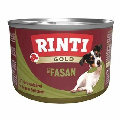 Rinti (Рінті) Gold Dog Adult Pheasant Беззерновий вологий корм з фазаном для дорослих собак різних порід