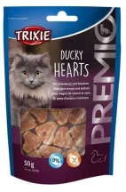 Trixie (Тріксі) PREMIO Ducky Hearts Ласощі для кішок з качиною грудкою та мінтаєм img