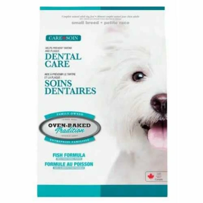 Oven-Baked (Овен-Бекед) Tradition Dental Care Dog Adult Small Breed Fish Сухий корм з рибою для здоров'я ротової порожнини собак дрібних порід
