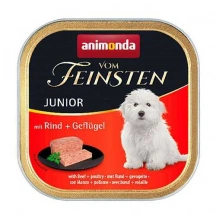 Animonda (Анімонда) Vom Feinsten Junior Beef & Poultry Консервований корм з яловичиною та птицею для цуценят