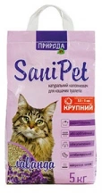 Sani Pet Наповнювач бентонітовий великий з лавандою