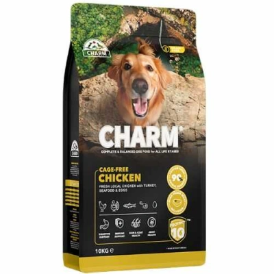 Charm (Чарм) Dog All Life Stages Cage-Free Chicken Сухий беззерновий корм з м'ясом курки вільного вигулу для собак різних порід