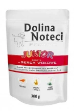 Dolina Noteci (Доліна Нотечі) Premium Junior Medium and Large Breeds Вологий корм з яловичим сердцем для цуценят середніх і великих порід