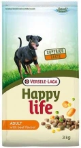Happy Life (Хеппі Лайф) Adult with Beef Сухий корм для дорослих собак всіх порід з яловичиною img