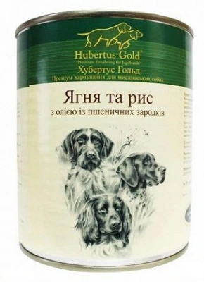 Hubertus (Хубертус) Gold Консерви для собак з ягнятком та рисом
