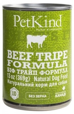 PetKind (ПетКайнд) Beef Tripe Formula Консерви для собак з яловичиною та рубцем