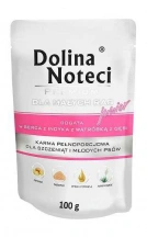 Dolina Noteci (Доліна Нотечі) Premium Junior Small Breeds Вологий корм з серцем індички та гусячою печінкою для цуценят та собак малих порід