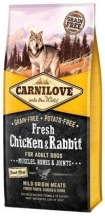 Carnilove (Карнілав) Dog Adult Fresh Chicken & Rabbit Беззерновий корм для собак з куркою і кроликом img