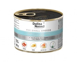 Dolina Noteci (Долина Нотечи) Premium Small Breeds Консервы с телятиной, помидорами и лапшой для собак малых пород Dolina Noteci (Доліна Нотечі) Premium Small Breeds Консерви з телятиною, помідорами та локшиною для собак малих порід img