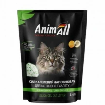 AnimAll (ЕнімАлл) Silica Gel Cat litter Green Emerald Наповнювач силікагелевий для котячого туалету Зелений смарагд 5 л img