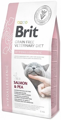 Brit Veterinary Diet (Бріт Ветеринарі Дієт) Hypoallergecnic Лікувальний гіпоалергенний корм для котів і кішок
