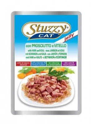 Stuzzy (Штузі) Cat Ham & Veal Вологий корм для котів та кішок з шинкою та телятиною, желе
