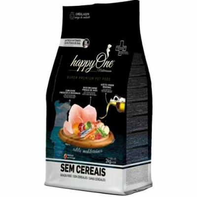 happyOne (хеппі Ван) Mediterraneum Cat Adult & Kitten Fresh Meat Беззерновий сухий корм з птахом для вагітних, годуючих кішок і кошенят