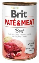 Brit (Бріт) Paté & Meat Beef Консерва для собак Паштет з яловичиною