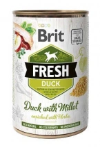 Brit Fresh (Бріт Фреш) Duck & Millet Консерви для собак з качкою і пшоном