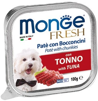 Monge (Монж) Fresh Tuna Вологий корм для собак паштет з тунцем