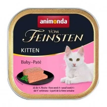 Animonda (Анімонда) Vom Feinsten Kitten Baby-Pate Консервований корм Беби-пате з птицею, свининою та яловичиною для кошенят img