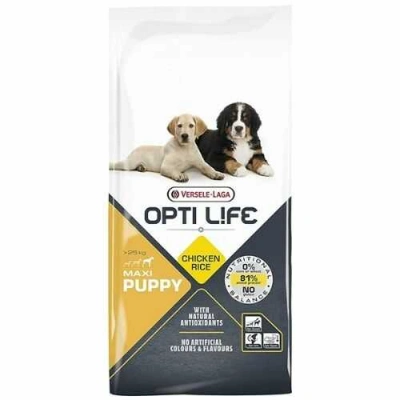 Opti Life (Опті Лайф) Puppy Maxi Chicken & Rice Сухий корм з куркою та рисом для цуценят великих порід