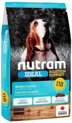 Nutram (Нутрам) I18 Ideal Weight Control Сухий корм для собак при ожирінні і зайвій вазі