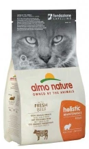 Almo Nature (Альмо Натюр) Holistic Cat With Fresh Meat Beef Беззерновий корм зі свіжою яловичиною для дорослих котів та кішок