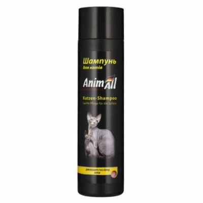 AnimAll (ЕнімАлл) Cat Sphinx Katzen Shampoo Шампунь для котів і кішок безшерстих порід