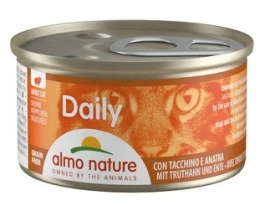 Almo Nature (Альмо Натюр) Daily Menu Cat Консервований корм для котів Шматочки індички та качки в соусі img