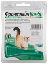Frontline (Фронтлайн) Комбо Краплі від бліх та кліщів для котів та кішок img