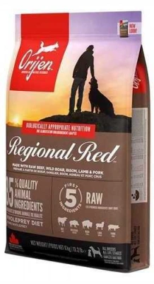 Orijen (Оріджен) Regional Red Dog Беззерновий сухий корм для собак і цуценят з червоним м'ясом