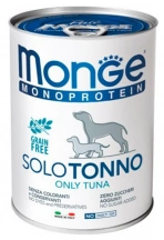 Monge (Монж) Monoprotein Dog Solo Монопротеїновий паштет для собак з тунцем