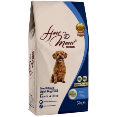 How Meow (Хау Мяу) Dog Adult Mini Lamb & Rice Сухий корм з ягням і рисом для дорослих собак дрібних порід