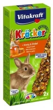 Vitakraft (Вітакрафт) Kracker Original and Honey & Spelt Ласощі-крекер для кроликів з медом та спельтою