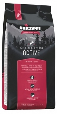 Сухий корм Chicopee Holistic Active Salmon & Potato
