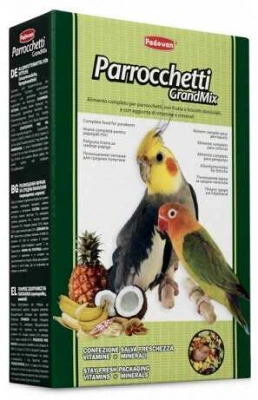 Padovan (Падован) Grandmix Parrocchetti Основний корм для середніх папуг 400 гр