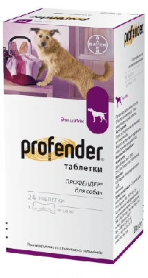 Profender (Профендер) Таблетки від глистів для собак 1 таб