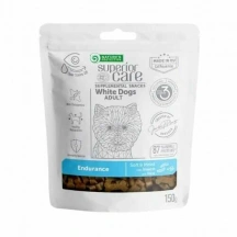 Natures Protection (Натур Протекшн) Superior Care White Dogs Adult Endurance Insects & Rice Ласощі з протеїном комах і рисом для дорослих собак з білою шерстю img
