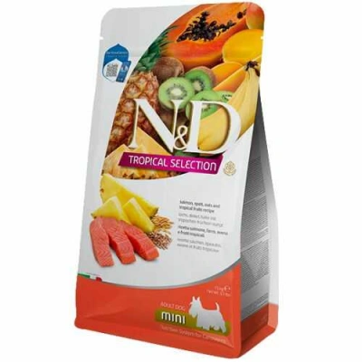 Farmina (Фарміна) N&D Tropical Selection Dog Adult Mini Salmon Сухий корм з лососем і тропічними фруктами для собак дрібних порід