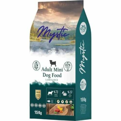 Mystic (Містік) Dog Adult Small Breeds Low Grain Lamb & Rice Низькозерновий сухий корм з ягням і рисом для дорослих собак малих порід