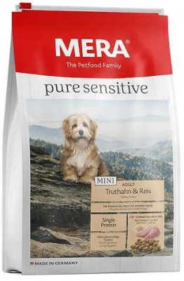 Mera (Мера) Pure Sensitive Mini Adult Turkey & Rice Сухий корм з індичкою та рисом для дорослих собак дрібних порід