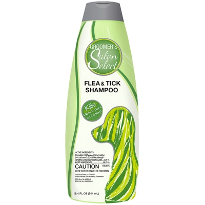 SynergyLabs (СинерджіЛабс) Salon Select Flea & Tick Shampoo Шампунь від бліх і кліщів для собак