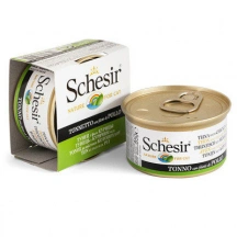 Schesir (Шезір) Cat Консерви для кішок з тунцем, куркою та овочами img